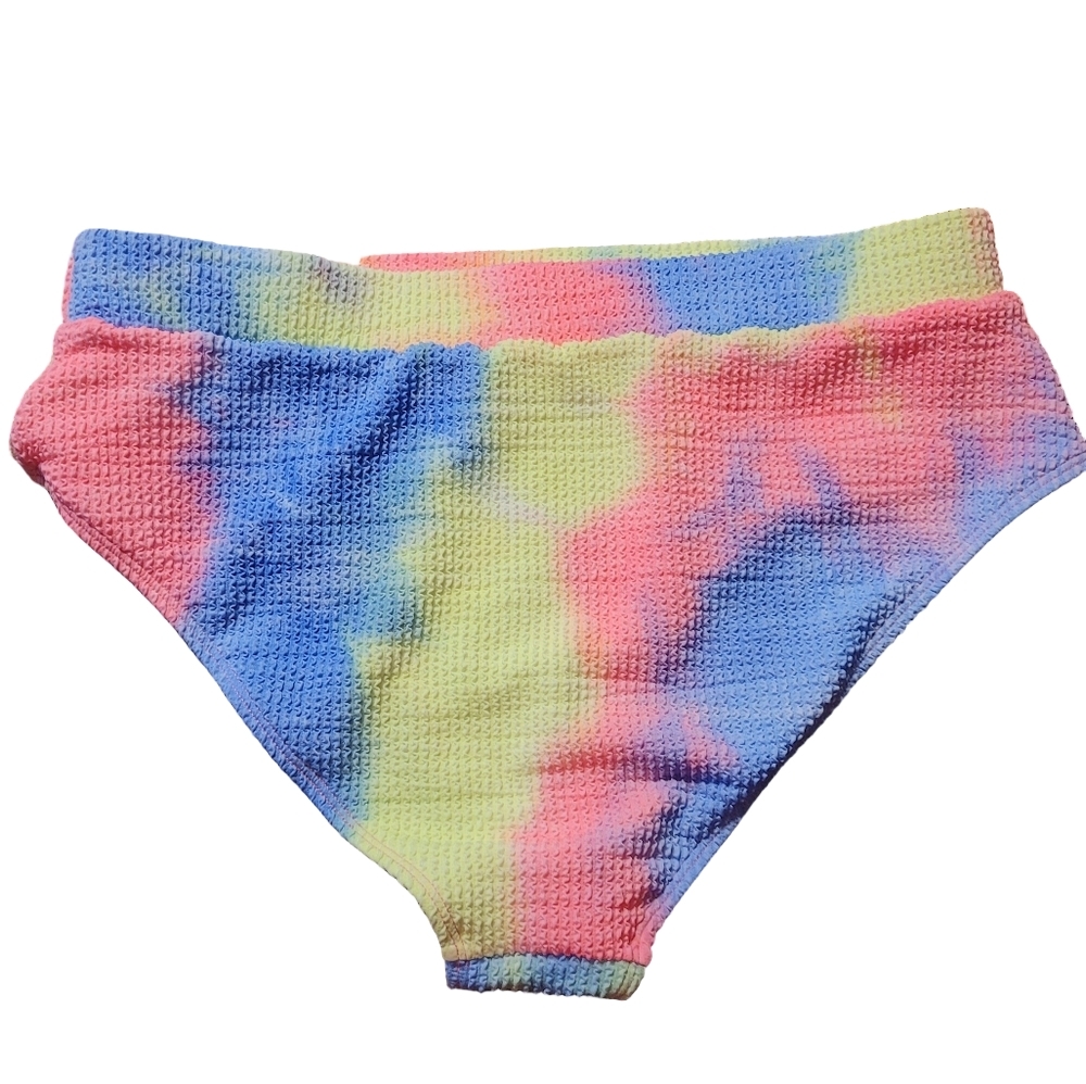 Cupshe Colorful Tie-Dye High-waisted Bikini Set - New With Tags - XL - Picture 9 of 16